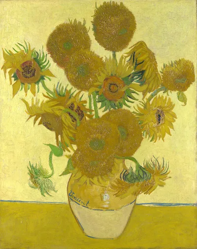 Doppelklick öffnet Großansicht Vincent van Gogh: Sonnenblumen